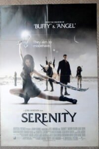 SERENITY Lebanese/English 27x39" SS US Int'l Style Sci-Fi Film Movie Poster 2005