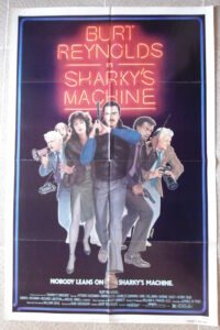 SHARKY'S MACHINE One sheet US Movie Poster 27x41" Burt Reynolds fIlm 1981