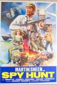 ENIGMA Retitled Spyhunt Lebanese English Text 27.4x39.4" Movie Poster 1983