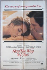 STAY THE WAY YOU ARE One Sheet US Int'l Style Movie Poster 27x41" 1979