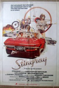 STINGRAY Lebanese 27.5"x39.4" Origin Racing Car Movie Poster  1978