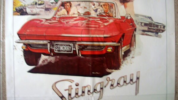 STINGRAY Lebanese 27.5"x39.4" Origin Racing Car Movie Poster  1978 - Image 2
