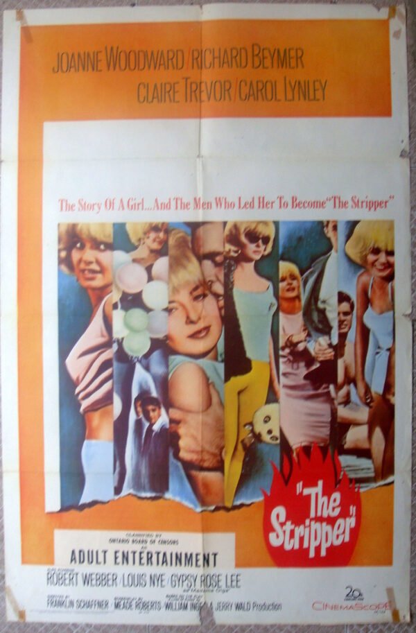 STRIPPER Adult One sheet Ptd in USA movie poster 27x41" Film 63/123