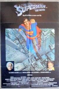 SUPERMAN 26.7x39" Lebanese/English  Sci-Fi Theater Movie Poster 1978