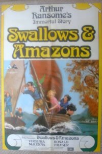 SWALLOWS E AMAZONS English UK  Movie poster 27x40" Film 1974 NM
